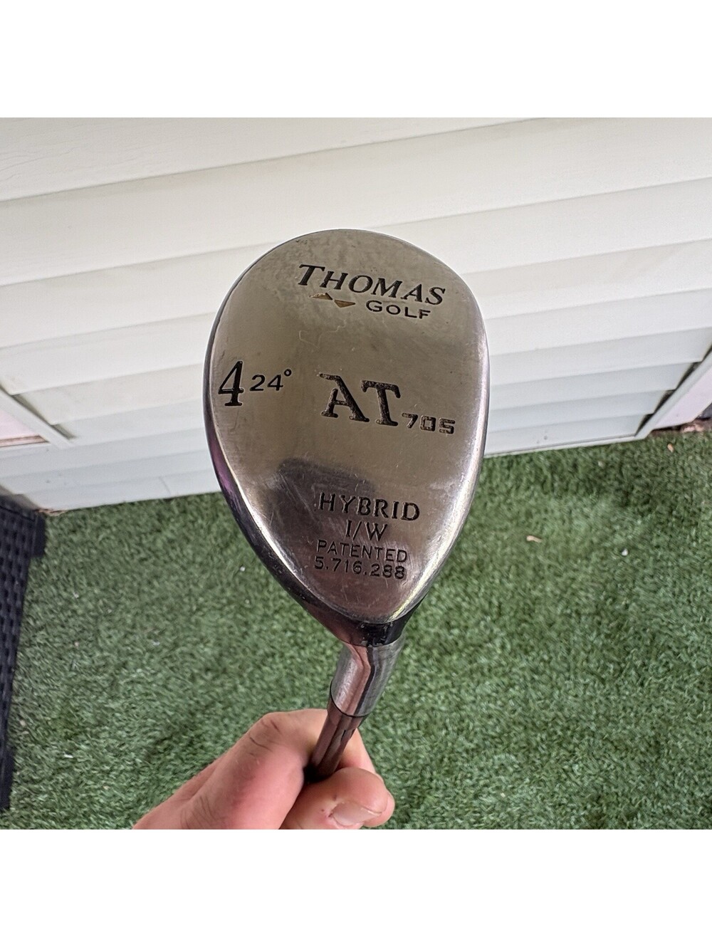Thomas Golf AT705 4 Hybrid 24° Senior Flex Graphite RH Ultralite Low Torque I/W